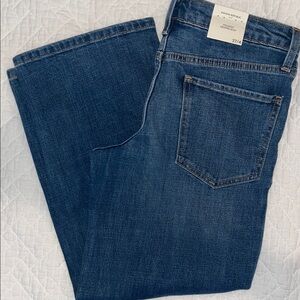 Banana Republic Factory Medium Wash Straight Leg Jeans